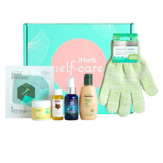 Promotional Products, iHerb Self-Care Box, 6 Piece Set