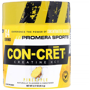 Отзывы о Promera Sports, Con-Cret Creatine HCl, Pineapple, 2.17 oz (61.4 g)