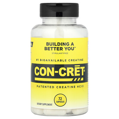 Con-Cret  Creatine HCl®  750 mg  72 Capsules