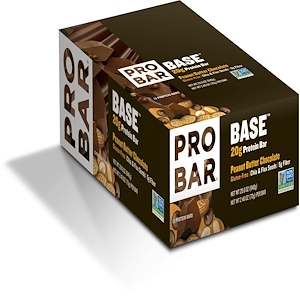 Купить ProBar, Core, The 20 g Protein Bar, Chocolate Peanut Butter, 12 Bars, 2.46 oz. EA  на IHerb