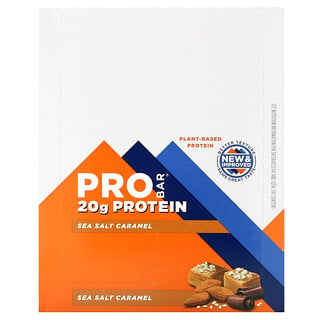 ProBar, Protein szelet, tengeri sós karamell, 12 rúd, 70 g (2,47 uncia)