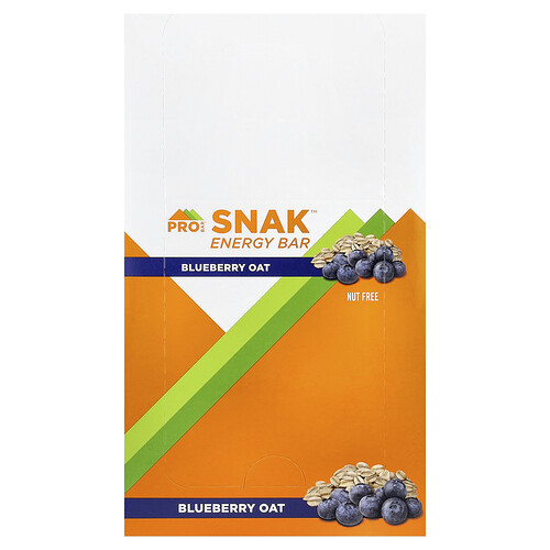 ProBar, SNAK™, Energy Bar, Blueberry Oat, 12 Bars, 1.6 oz (45 g) Each