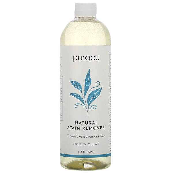 Puracy, Natural Stain Remover, Free & Clear, 25 fl oz (739 ml)