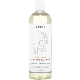 Puracy, Natural Baby Bubble Bath, Lavender & Vanilla, 16 fl oz (473 ml)