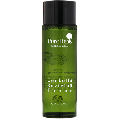 PureHeals Centella Reviving Toner, 4.23 fl oz (125 ml)