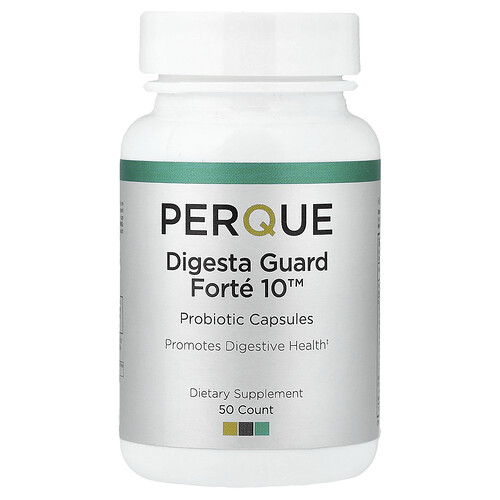 Perque Digesta Guard Forte 10™, 50 Capsules
