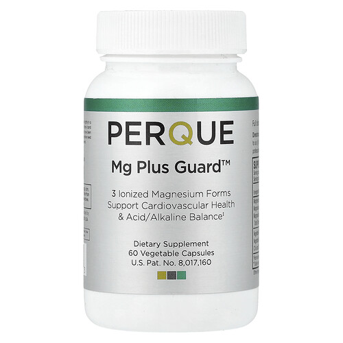 PERQUE, Mg PlusGuard™, 60 pflanzliche Kapseln