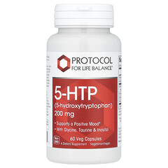 5-HTP, 200 мг, 60 рослинних капсул