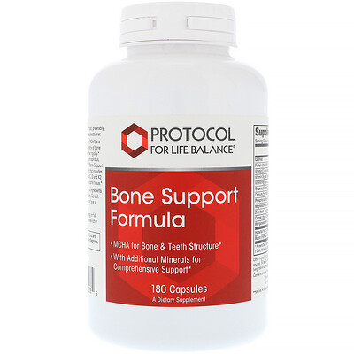 Protocol for Life Balance Bone Support Formula 180 Capsules