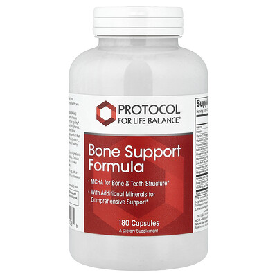 Protocol for Life Balance Bone Support Formula 180 Capsules