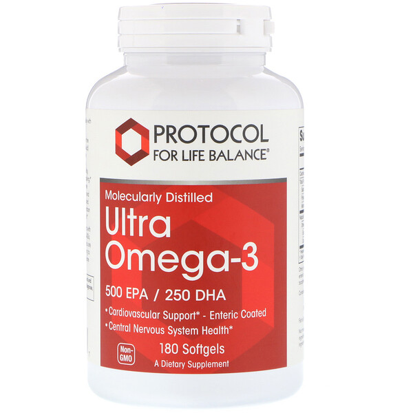 Now Foods, Ultra Omega3, 500 EPA/250 DHA, 180 Softgels Afora.blog