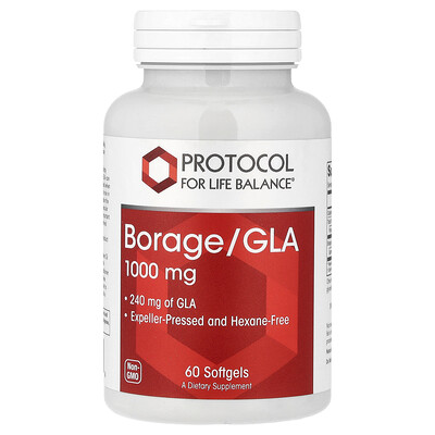 Product Image for Protocol for Life Balance, Borage/GLA, 60 Softgels