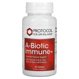 Protocol for Life Balance, A-Biotic Immune+, 60 Softgels
