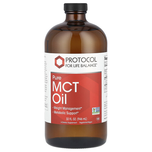 Protocol For Life Balance Pure MCT Oil, 14 g, 32 fl oz (946 ml)