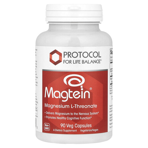 Protocol for Life Balance Magtein® L-треонат магния 90 растительных капсул