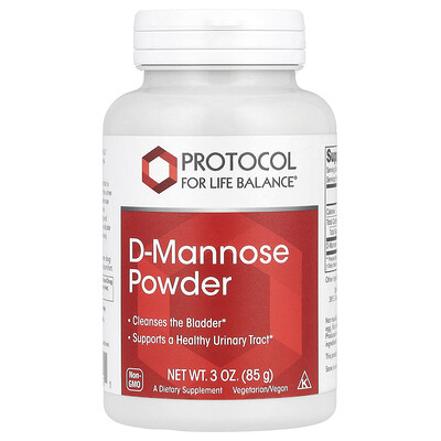 Protocol for Life Balance  D-Mannose Powder  3 oz (85 g)