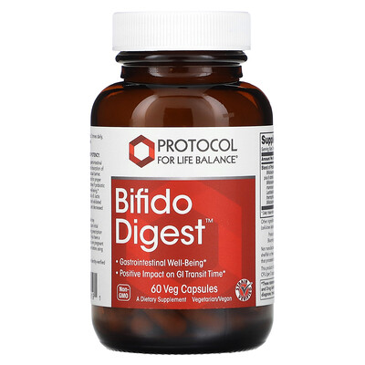 

Protocol for Life Balance Bifido Digest, 60 растительных капсул