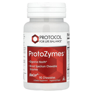 Protocol for Life Balance, ProtoZymes™, 90 Chewables
