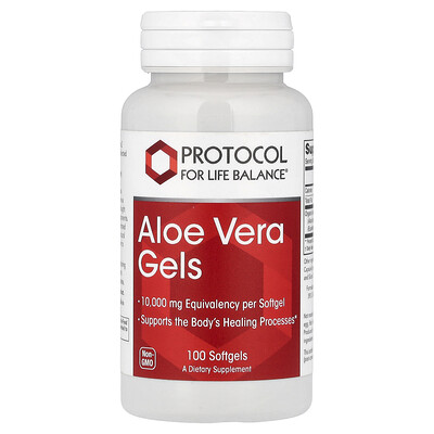 Product Image for Protocol for Life Balance, Aloe Vera Gels, 10,000 mg, 100 Softgels