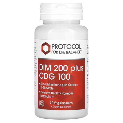 

Protocol for Life Balance, DIM 200 Plus CDG 100, 90 Veg Capsules