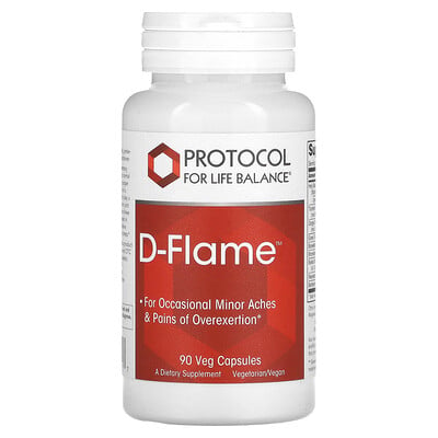 

Protocol for Life Balance D-Flame 90 Veg Capsules