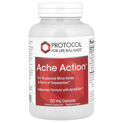 Protocol for Life Balance  Ache Action™  120 Veg Capsules