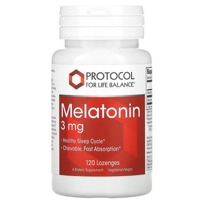 

Protocol for Life Balance Melatonin 3 mg 120 Lozenges
