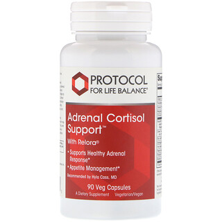 Protocol for Life Balance, Адреналиново-кортизольная поддержка, 90 вегетарианских капсул