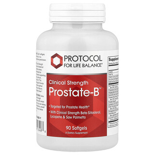 Protocol for Life Balance, Prostate-B™, Concentración clínica, 90 cápsulas blandas