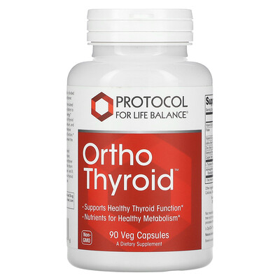 

Protocol for Life Balance Ortho Thyroid 90 Veg Capsules