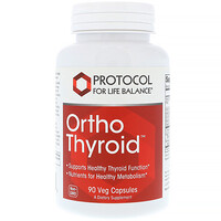 Ortho Thyroid, 90 вегетарианских капсул - изображение
