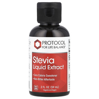 Protocol for Life Balance, Extracto líquido de estevia, 59 ml (2 oz. líq.)