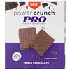 BNRG, Power Crunch Protein Energy Bar, PRO, Triple Chocolate, 12 Bars, 2.0 oz (58 g) Each