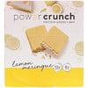 BNRG, Power Crunch 蛋白質能量棒，檸檬蛋白酥，12 條，每條 1.4 盎司（40 克）