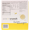 BNRG, Power Crunch, протеиновый энергетический батончик, лимонная меренга, 12 батончиков, 40 г (1,4 унции) каждый