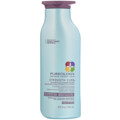 

Pureology Serious Colour Care, Strength Cure, укрепляющий шампунь, 250 мл