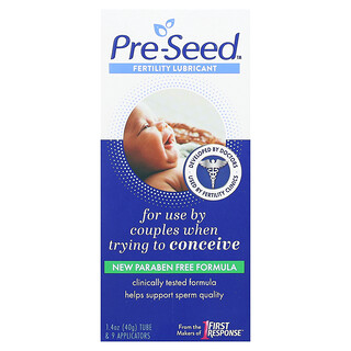 Pre-Seed, лубрикант для зачаття, 9 аплікаторів, 40 г (1,4 унції)