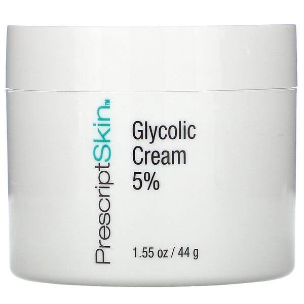 PrescriptSkin, Glycolic  Cream 5%, 1.55 oz (44 g)