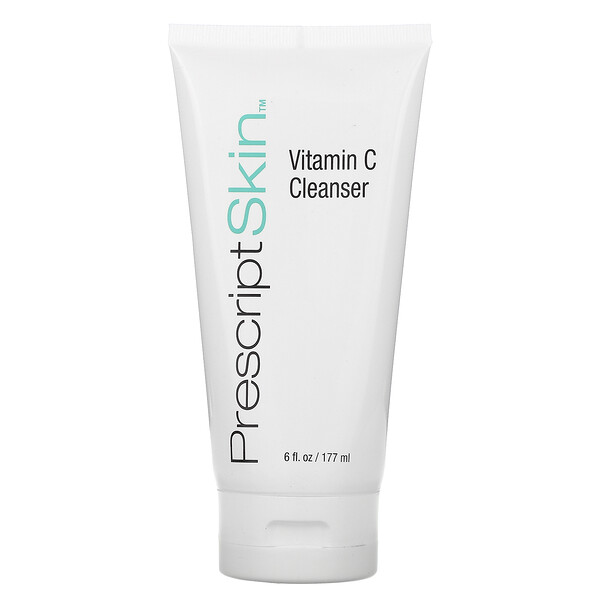 PrescriptSkin, Vitamin C Cleanser, Enhanced Brightening Gel Cleanser, 6 oz (177 ml)