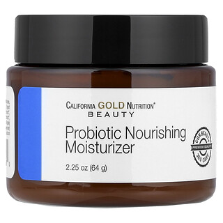 California Gold Nutrition, Belleza, Humectante nutritivo con probióticos, 64 g (2,25 oz)