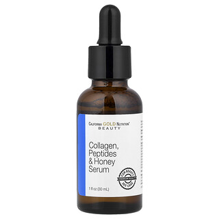 California Gold Nutrition, Kolagen, Peptida dan Serum Madu, 1 fl oz (30 ml)