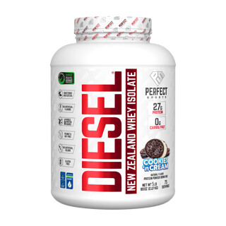 PERFECT Sports, Dizel, Yeni Zelanda Peynir Altı Suyu İzolatı, Kurabiye ve Krema, 5 lbs (2,27 kg)