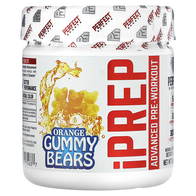 

Perfect Sports iPrep Advanced Pre-Workout Orange Gummy Bears 10.6 oz (300 g)