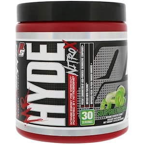 ProSupps, Mr. Hyde, Nitro X, Pre Workout, Sour Green Apple, 7.8 oz (222 g)