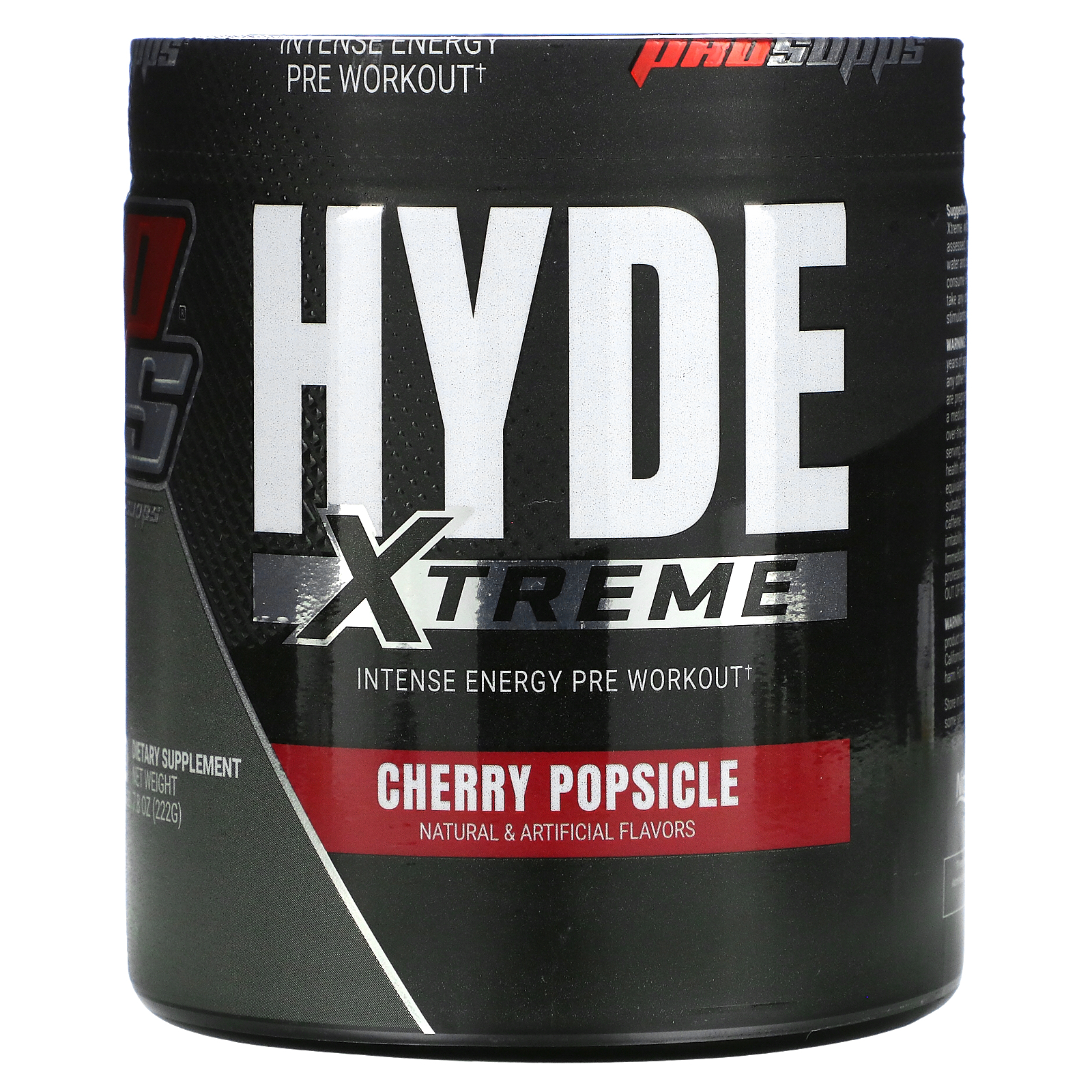 HYDE Test Surge Pre-Workout - Cherry Limeade. 