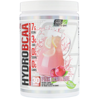 

ProSupps Hydro BCAA, розовый лимонад, 441 г (15,6 унций)