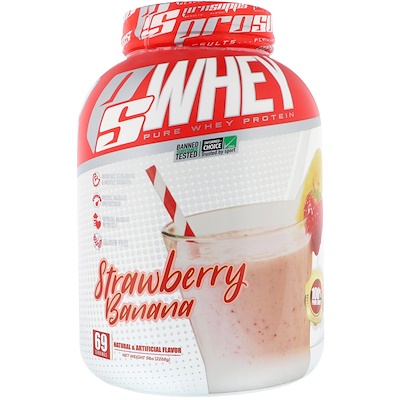 

ProSupps PS Whey, Strawberry Banana, 5 lb (2268 g)