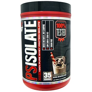 ProSupps, PSIsolate, 100% Pure Whey Protein Isolate, Cookies and Cream, 2 lbs (910 g)