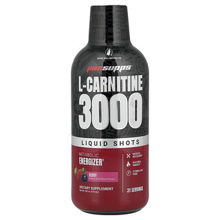 ProSupps, L-Καρνιτίνη 3000 Υγρές Δόσεις, Μούρο, 473 ml