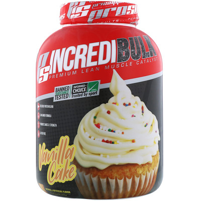 ProSupps Incredibulk, Vanilla Cake, 6.0 lb (2722 g)